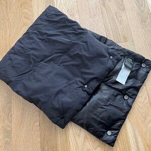 COS puffer scarf neck warmer Black